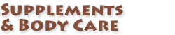 Island Naturals Supplements and Body Care Department