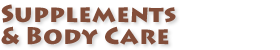 Island Naturals Departments - Supplements and Body Care